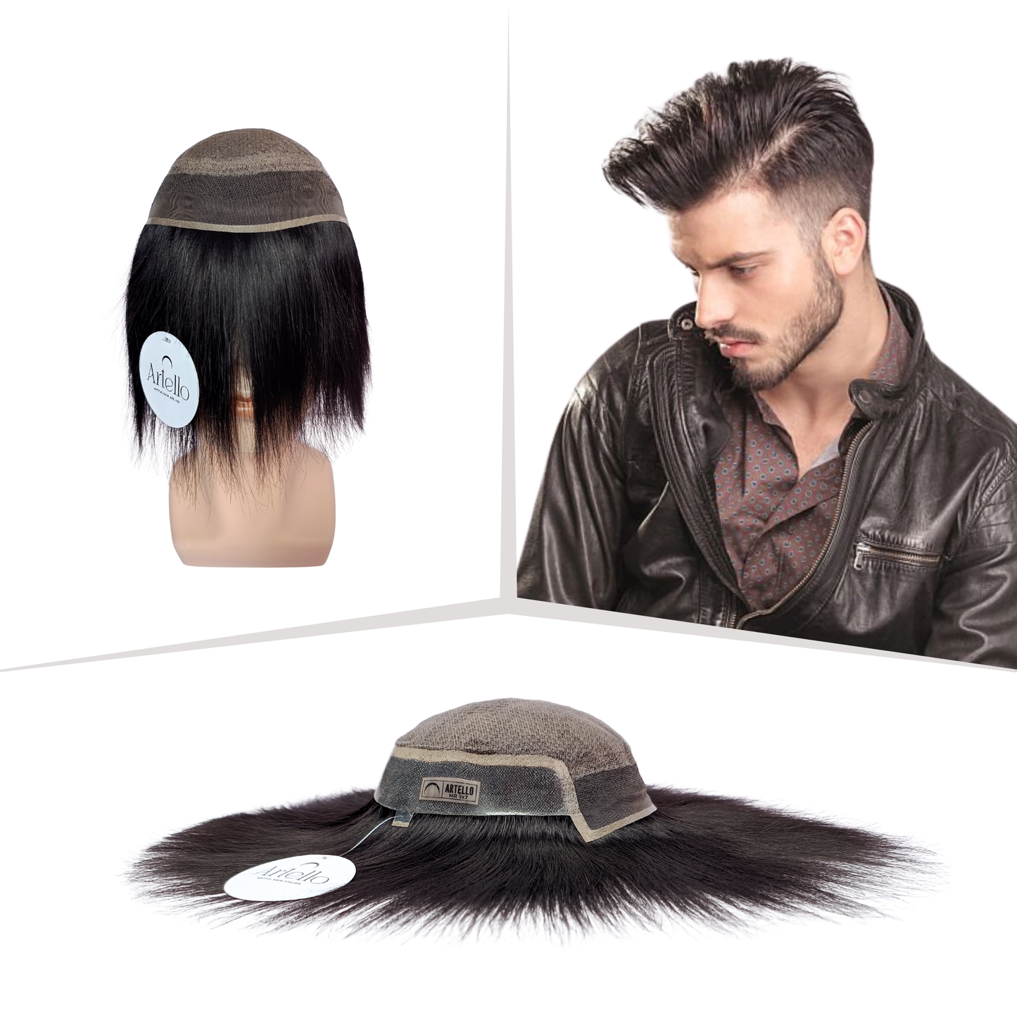 Artello REAL MIRAGE FRONT LACE Hair Patch for Men