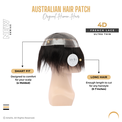 Artello AUSTRALIAN Hair Patch for Men