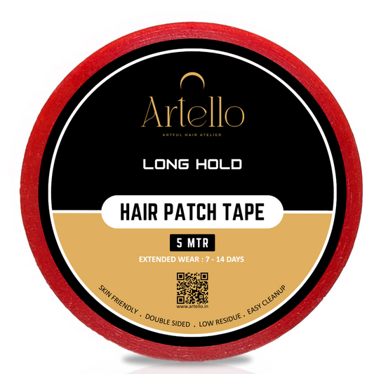 Artello® Long Hold Double-Sided Red Tape for Hair Patch / Wig