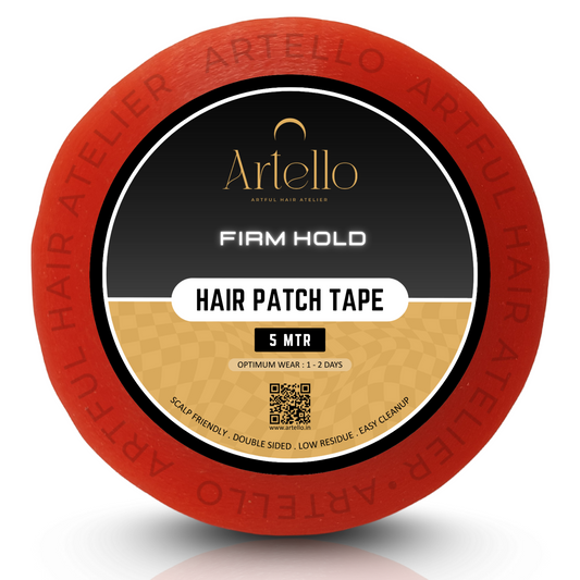 Artello® Long Hold Double-Sided Red Tape for Hair Patch / Wig